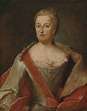 Maria Anna von Sachsen 1728 -1797 Painting by Georg Desmarees | Fine ...