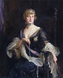 Retrato de Augusta Victoria of Hohenzollern, última Rainha de Portugal ...