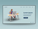 3D website Landing Page - UpLabs