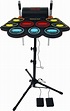 (9 Pads) Electronic Drum Set with Light Up Drumsticks and Stand ...