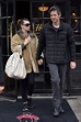 Milla Jovovich with husband: Leaves the Bowery Hotel -01 | GotCeleb