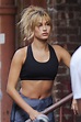 Hailey Baldwin - On Set of a Photoshoot in NYC, September 2015 • CelebMafia