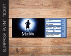 Printable MATILDA Broadway Surprise Ticket. Editable Musical - Etsy