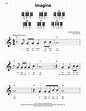 Imagine Partituras | John Lennon | Piano Súper Fácil