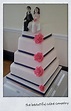 Bride & Groom topped wedding cake - Cake by - CakesDecor