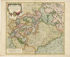 Antique Map of Upper Saxony by Vaugondy (1756)