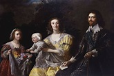 George Villiers, 1st Duke of Buckingham (1592-1628) with his Family ...