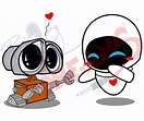 Wall-e Y Eva / Ai EPS Pdf PNG SVG / Vector / Serigrafía Textil - Etsy ...