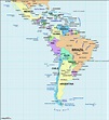 Latin America Wall Map | Maps.com.com