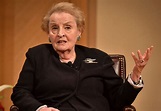 Madeleine Albright, first woman secretary of state and a refugee who ...