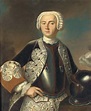 Portrait of Friedrich, Margrave von Brandenburg-Bayreuth wearing a grey ...