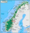 Geirangerfjord Norway Map - TravelsFinders.Com
