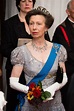 La princesse Anne au banquet d'Etat donné en l'honneur de Felipe VI et ...