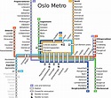Plano de Metro de Oslo ¡Fotos y Guía Actualizada! 【2020】