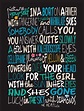 The Beatles ~ Lucy in the Sky with Diamonds Song Lyric Print, Song ...