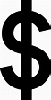 Dollar sign Currency symbol Clip art - Dollar sign PNG png download ...