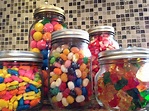 Pin by Elisa Garcia on Mason Jars | Mason jars, Candy station, Jar