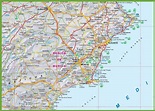 Region of Murcia tourist map - Ontheworldmap.com