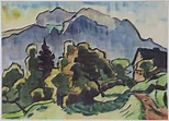 Schmidt-Rottluff, Karl: Sommerliche Landschaft - Galerie Paffrath - Kaufen