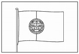 Desenhos da Bandeira de Portugal para colorir - Bora Colorir