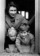 Vintage photos of Queen Elizabeth playing with her children | OverSixty
