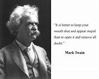 Mark Twain Humor Funny Quote 11 x 14 Photo Picture Poster #m1 | eBay