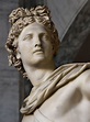 Apollo Belvedere (close-up). 2nd-century CE Roman copy of a 4th-century ...