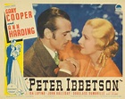 Peter Ibbetson (1935) Gary Cooper, Ann Harding, Ida Lupino | Gary ...
