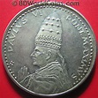 1975 ANNO SANTO ROMA POPE PAUL VI SILVER PLATED CHRISTIAN MEDAL PONT ...