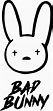 Bad Bunny Logo vector download, Bad Bunny Logo 2021, Bad Bunny Logo png ...