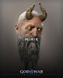 Mímir Art - God of War Ragnarök Art Gallery