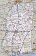 Large detailed roads and highways map of Mississippi state with cities ...