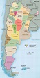 Mapa da Argentina: Lista de Regiões, Tipos de mapa e Curiosidades