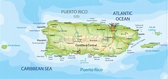 Caribbean Sea Map Puerto Rico
