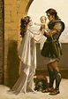Despedida entre Héctor y Andrómaca. | Greek mythology art, Romantic art ...