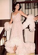 The gown Helen Rose designed for Miss Piggy worn by Jorjett Strumme ...
