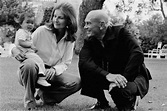 Yul Brynner, His Wife Jacqueline de Croisset and Daughter Mia | Cinéma ...