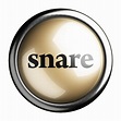 snare word on isolated button 6363061 Stock Photo at Vecteezy