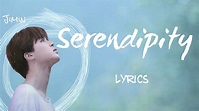 BTS Jimin - 'Intro: Serendipity' [Han|Rom|Eng lyrics] - YouTube