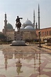 Premium Photo | Statue of ibrahim pasha at the entrance to the egyptian ...