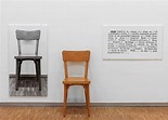 J.KOSUTH, One and three chairs, 1965. | Arte conceptual, Foto arte, Arte