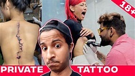 TATTOO ON PRIVATE PARTS 😳💦 ROAST | TATTOO ARTIST MAHESH CHAVAN ROAST ...