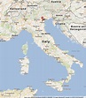 Padua Italy Map
