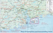 Guangzhou Maps: detailed China Guangzhou Attraction