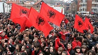 BBC News - In pictures: Albanians celebrate independence