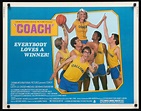 Coach (1978) Póster original de la película de media hoja - Original ...
