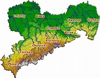 Estado Libre de Sajonia: Introducción y situación geográfica de Sajonia
