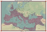 Map of the greatest extent of the Roman Empire by zalezsky. : MapPorn