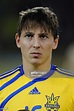 Vasyl Kobin of the Ukraine lines up before the FIFA 2010 World Cup ...