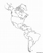 Printable Map Of North And South America - Printable Maps